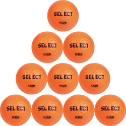 10er Ballpaket Select Kids Soft Handball orange 00