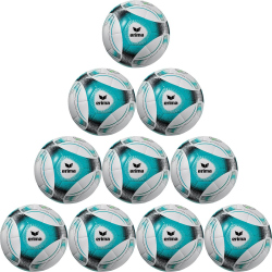 10er Ballpaket erima Hybrid Lite 290 Fußball...