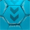 10er Ballpaket hummel Energizer Handball blue/white 2