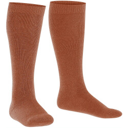 FALKE Comfort Wool Kniestrümpfe aus Wolle Kinder terracotta 23-26
