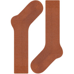 FALKE Comfort Wool Kniestrümpfe aus Wolle Kinder terracotta 23-26