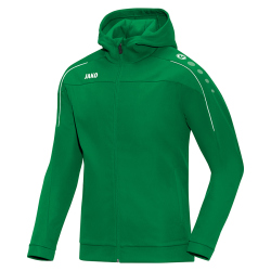 JAKO Classico Kapuzenjacke Kinder sportgrün 128