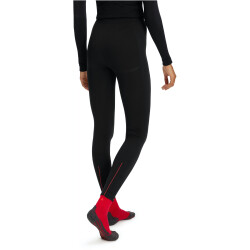 FALKE Long Tights Warm Damen black/fuego L
