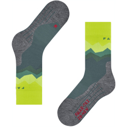 FALKE TK2 Crest Trekkingsocken steel grey 39-41