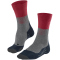 FALKE TK2 Trekkingsocken lightgrey/red 42-43
