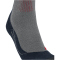 FALKE TK2 Trekkingsocken lightgrey/red 42-43
