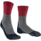 FALKE TK2 Trekkingsocken lightgrey/red 42-43