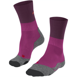 FALKE TK2 Trekkingsocken Damen radiant orchid 41-42