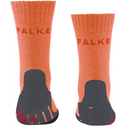 FALKE TK2 Trekkingsocken Kinder melon 23-26