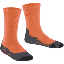 FALKE TK2 Trekkingsocken Kinder melon 23-26