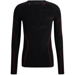 FALKE Warm langarm Funktionsshirt Herren black/fuego XXL