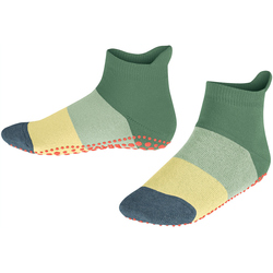 FALKE Colour Block Kindersocken schlamm 39-42