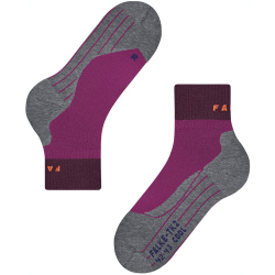 FALKE TK2 Short Cool Trekkingsocken Damen radiant orchid 35-36