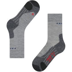 FALKE TK2 Melange Trekkingsocken m.grey mel 46-48