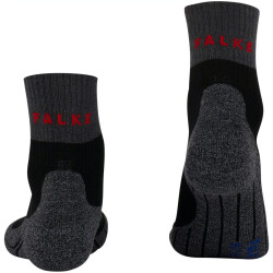FALKE TK2 Short Cool Trekkingsocken Damen black 41-42
