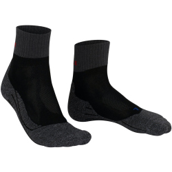 FALKE TK2 Short Cool Trekkingsocken Damen black 35-36