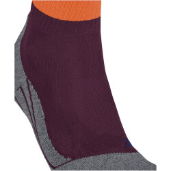 FALKE TK2 Short Cool Trekkingsocken Damen dark mauve 41-42