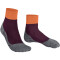FALKE TK2 Short Cool Trekkingsocken Damen dark mauve 41-42