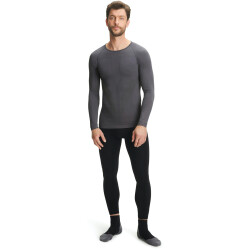FALKE Warm langarm Funktionsshirt Herren concrete XXL