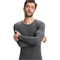 FALKE Warm langarm Funktionsshirt Herren concrete XL