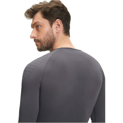 FALKE Warm langarm Funktionsshirt Herren concrete M