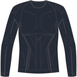 FALKE Warm langarm Funktionsshirt Herren space blue XXL