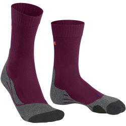 FALKE TK2 Cool Trekkingsocken Damen dark mauve 41-42