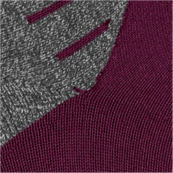 FALKE TK2 Cool Trekkingsocken Damen dark mauve 41-42