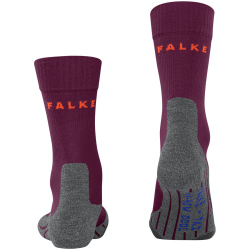 FALKE TK2 Cool Trekkingsocken Damen dark mauve 39-40
