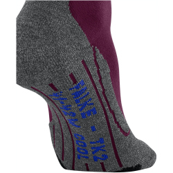 FALKE TK2 Cool Trekkingsocken Damen dark mauve 39-40