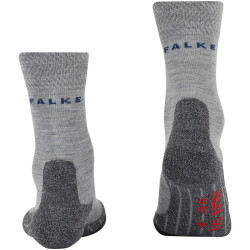 FALKE TK2 Melange Trekkingsocken Damen m.grey mel 41-42
