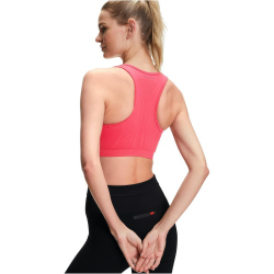 FALKE Madison Low Support Sport-BH Damen cherry pink XS