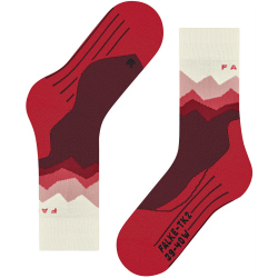 FALKE Crest Trekkingsocken Damen 8117 - merlot 41-42