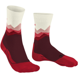 FALKE Crest Trekkingsocken Damen 8117 - merlot 35-36