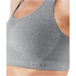 FALKE Madison Low Support Sport-BH Damen grey/heather XS