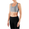 FALKE Madison Low Support Sport-BH Damen grey/heather XS