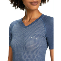 FALKE Wool-Tech Light Damen Funktionsshirt kurzarm capitain XL