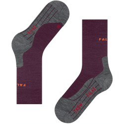 FALKE TK5 Trekkingsocken Damen dark mauve 35-36
