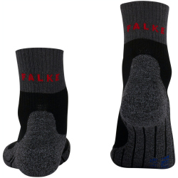 FALKE TK2 Short Cool Trekkingsocken 3008 - black 42-43