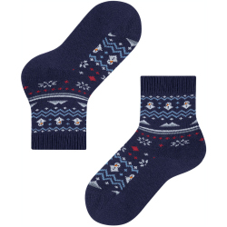 FALKE Winter Fair Isle Socken Kinder