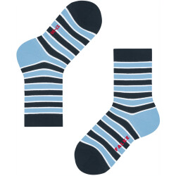 FALKE Simple Stripes Socken Kinder marine 39-42
