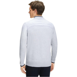 FALKE Strickpullover mit Zipöffnung Herren white...