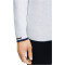 FALKE Strickpullover mit Zipöffnung Herren white melange M
