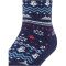 FALKE Winter Fair Isle Socken Kinder bluecollar 35-38