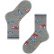 FALKE Police and Fire Cars Socken Kinder light grey 27-30