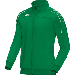 JAKO Classico Polyesterjacke Kinder sportgr&uuml;n 140