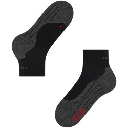 FALKE TK5 Wool Short Trekkingsocken black/mix 46-48