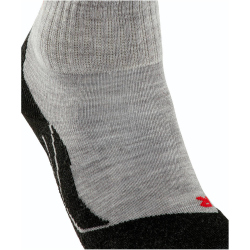 FALKE TK2 Explore Ankle Trekkingsocken Damen light grey 41-42