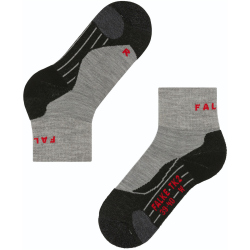 FALKE TK2 Explore Ankle Trekkingsocken Damen light grey 41-42