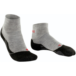 FALKE TK2 Explore Ankle Trekkingsocken Damen light grey 35-36